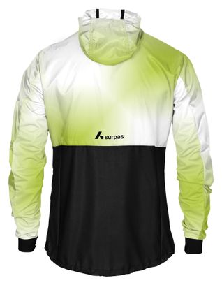 Giacca Surpas Stride bianco/verde/nero da uomo