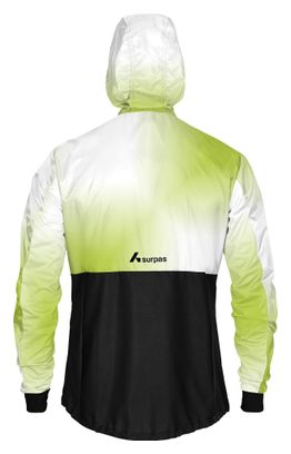 Giacca Surpas Stride bianco/verde/nero da uomo