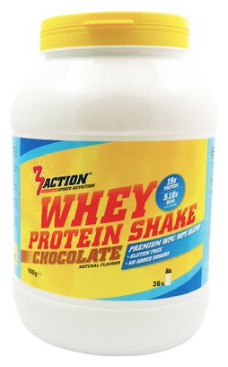 3ACTION WHEY PROTEIN SHAKE CHOCOLAT 900G