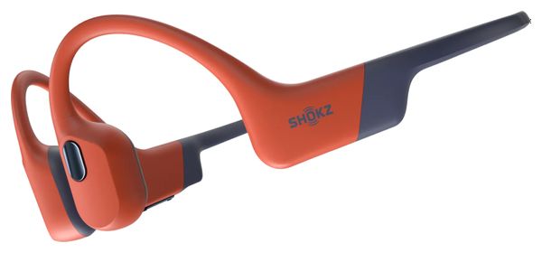 Shokz OpenSwim Pro USB-C beengeleidingshoofdtelefoon rood
