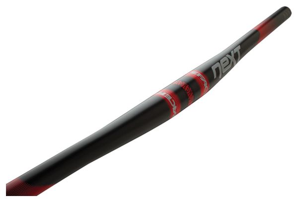 RACE FACE Cintre NEXT carbone Plat 31.8x720 mm Noir Mat Rouge