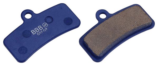 Paar BBB DiscStop Pads voor Shimano Saint M810 / Saint M820 / Zee M640 / XTR M9120 / XT M8020 / Deore MT520 / MT-420 / TRP Quadiem G-Spec / G-Spec DH