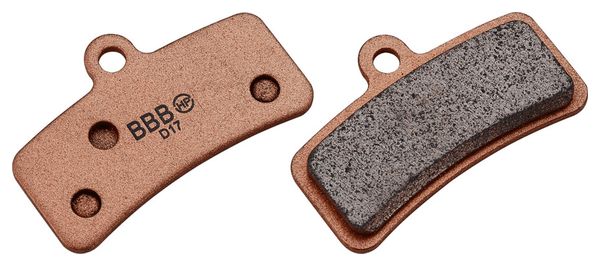 Paar BBB DiscStop Pads voor Shimano Saint M810 / Saint M820 / Zee M640 / XTR M9120 / XT M8020 / Deore MT520 / MT-420 / TRP Quadiem G-Spec / G-Spec DH