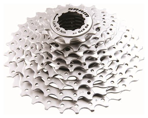 CASSETTE 9V. MOUNTAIN BIKE SRAM PG-950 - 11-32DTS (SHIMANO COMPATIBLE)