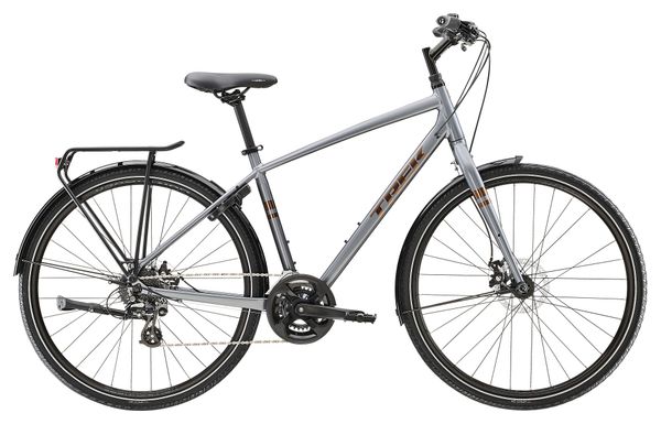 Vélo de Ville Trek Verve 1 Equipped Shimano Tourney/Altus 8V Gris 2023