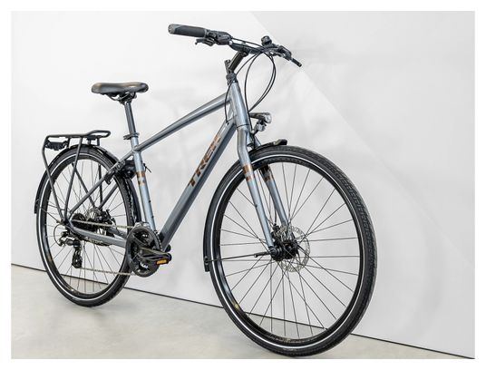 Trek Verve 1 Equipped Shimano Tourney/Altus 8V Grey City Bike |  Alltricks.com