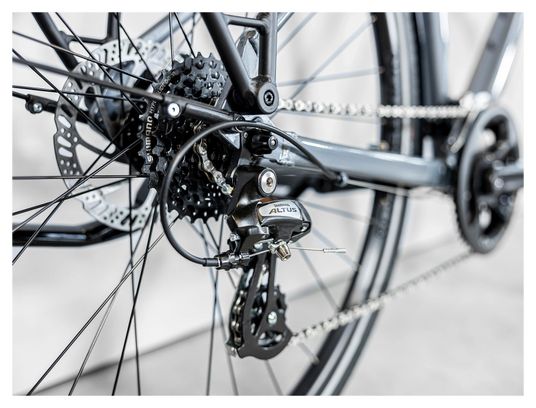 Vélo de Ville Trek Verve 1 Equipped Shimano Tourney/Altus 8V Gris 2023