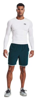 Under Armour Heatgear Armour Long Sleeve Compression Jersey White