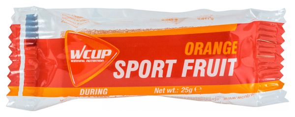 Pasta energética de frutas WCUP Sport Fruit Orange 25g