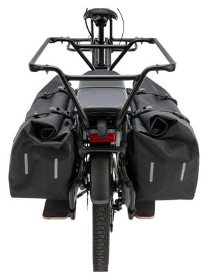 Acid Pro 45/2 Longtail 90L (2x45L) Pair of Bike Bags for Cube Longtail Hybrid Black
