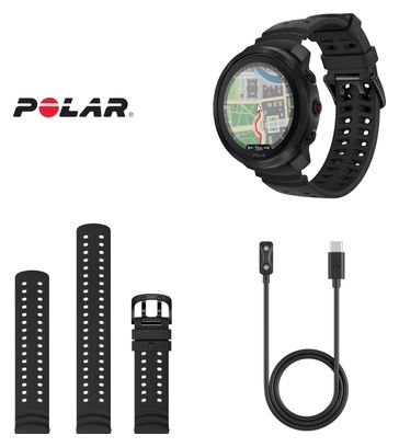 Polar Vantage M3 Night Black Multisport Connected Watch
