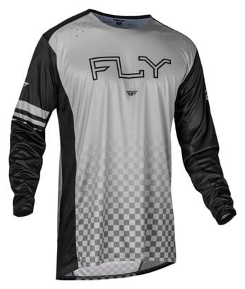 Fly Racing Fly Rayce Langarm Trikot Schwarz/Grau Herren