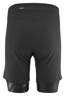 Short 2 en 1 Mavic Crosstrail Padded Noir
