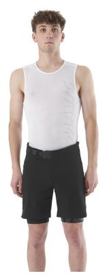 Short 2 en 1 Mavic Crosstrail Padded Noir