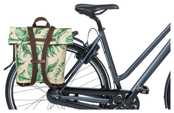 Basil Ever-Green 14-19L Borsa portapacchi Sabbia / Verde