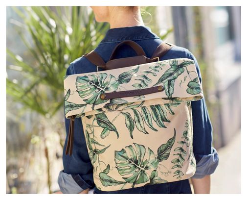 Basil Ever-Green 14-19L Borsa portapacchi Sabbia / Verde