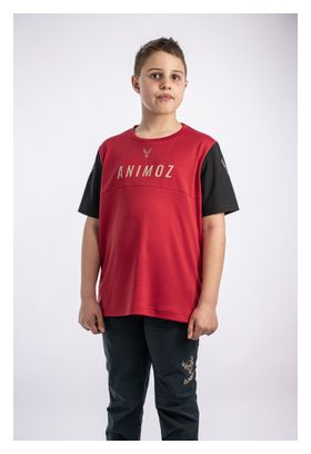 Animoz Wild Maglia a maniche corte da bambino Rosso