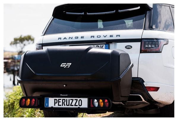 GP Opbergbox voor Peruzzo Zephyr/Pure Instinct/Siena/Parma Trekhaakdragers 340 L Zwart