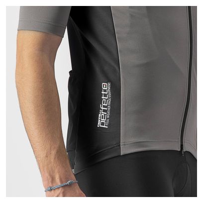 Castelli Perfetto RoS 2 Wind Kurzarmtrikot Hellgrau/Dunkelgrau
