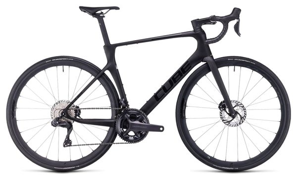 Cube Agree C:62 Bicicleta de carretera de carreras Shimano Ultegra Di2 12S 700 mm Carbono Gris Negro 2023