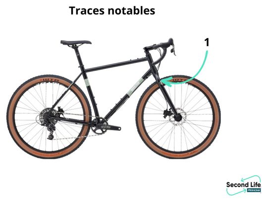 Produit Reconditionné - Gravel Bike Breezer Radar X Sram Apex 11V 700mm Noir Satin 2021