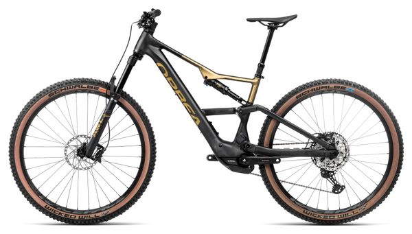 Orbea Rise SL H20 Elektrische Volledig Geveerde MTB Shimano Deore XT/SLX 12S 630 Wh 29'' Diamant Zwart Splash Olijfgroen 2025