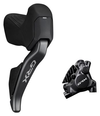 Shimano GRX Di2 ST-RX825-R/BR-RX820 Freno a disco destro/posteriore 12S (senza rotore) J-Kit 1700 mm