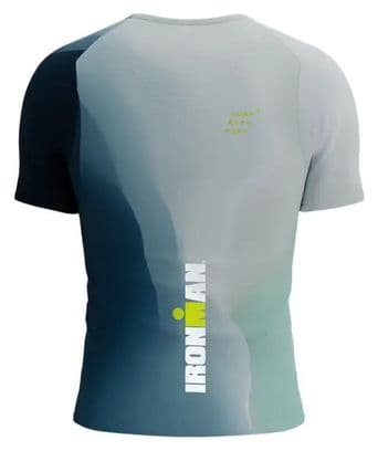 Maglia a maniche corte Compressport Ironman Performance Blue