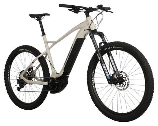 VTT Électrique Semi Rigide Ghost Hybrid HTX 4.7+ Shimano Deore 10 V 500wh 27.5' Beige - Vélo D'Exposition