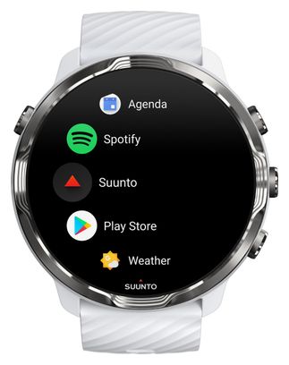 Suunto 7 GPS Watch White Burgundy - Produit Reconditionné