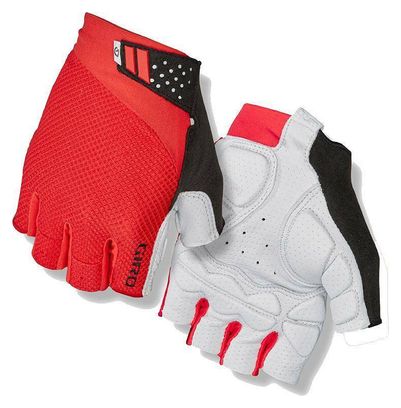 Giro Monaco II Short Gloves Red / White