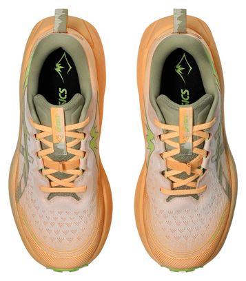 Asics Trabuco Max 4 Orange/Green Men's Trail Running Shoes