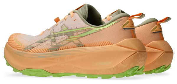 Asics Trabuco Max 4 Orange/Green Men's Trail Running Shoes