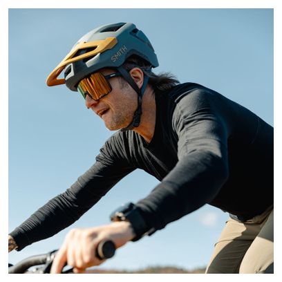 Smith Pilot Mips Mountain Bike Helmet, Blue/Orange