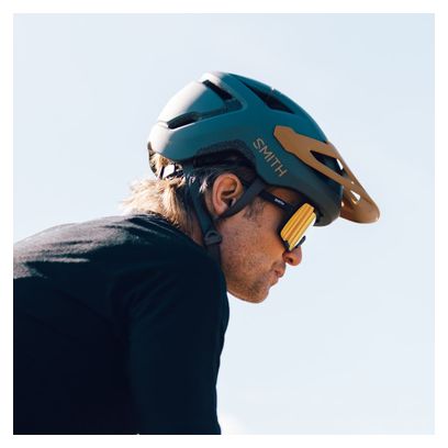 Smith Pilot Mips Mountain Bike Helmet, Blue/Orange