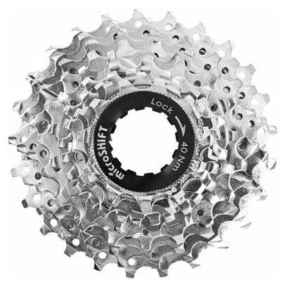 Cassette 10v. microshift pour Shimano/Sram route 11-25 argent