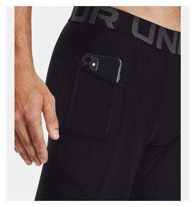 Collant Long de compression Under Armour Heatgear Armour Noir