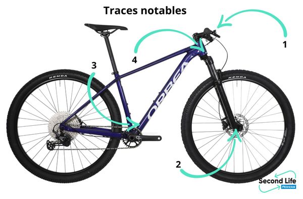 Bici Mtb Indo Vacations Mountain Bike Elettrica Prodotto  Ricondizionato Orbea Onna 10 Shimano Deore 11V 2022 Semi Rigid MTB