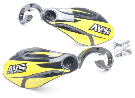 Handguards AVS Graphic Kit Yellow / Black