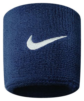 Bandeaux éponge Poignet Nike Swoosh Bleu (Paire)