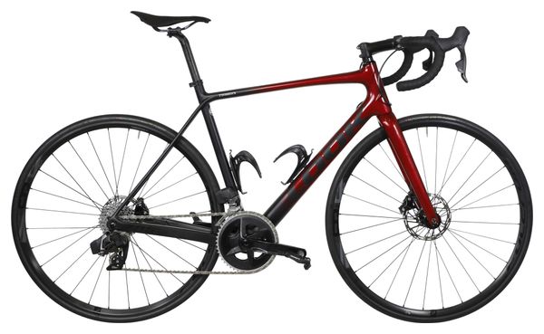 Prodotto ricondizionato - Look 785 Huez Interference Bicicletta da strada Sram Rival AXS 12V Black Mat/Red Glossy 2022 M