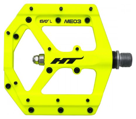 HT Components ME03 EVO+ Flat Pedals Yellow