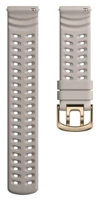 Bracelet de Montre Polar Sport 22 mm Silicone Greige Sand