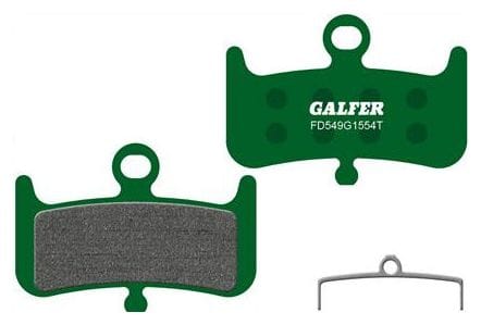 Pair of Galfer Semi-Metallic Hayes Dominion A4 Pro Brake Pads