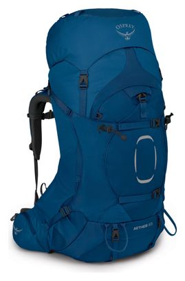 Bolsa de senderismo Osprey Aether 65 azul