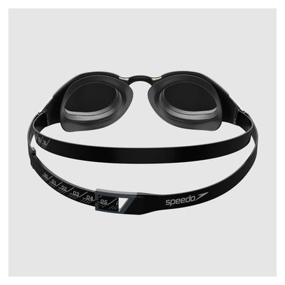 Speedo Fastskin Hyper Elite Black Mirror Swimming Goggles