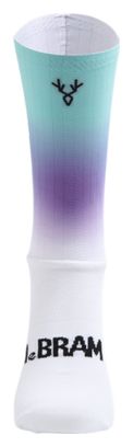 Coppia di calze LeBram Race Blu Viola Aero