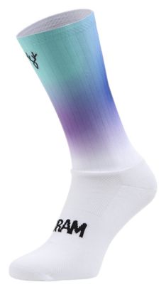 Coppia di calze LeBram Race Blu Viola Aero