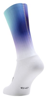 Coppia di calze LeBram Race Blu Viola Aero