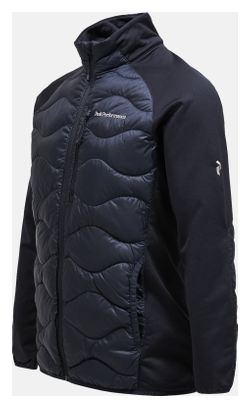 Heren Peak Performance Helium Dons Hybride Zwarte Jas
